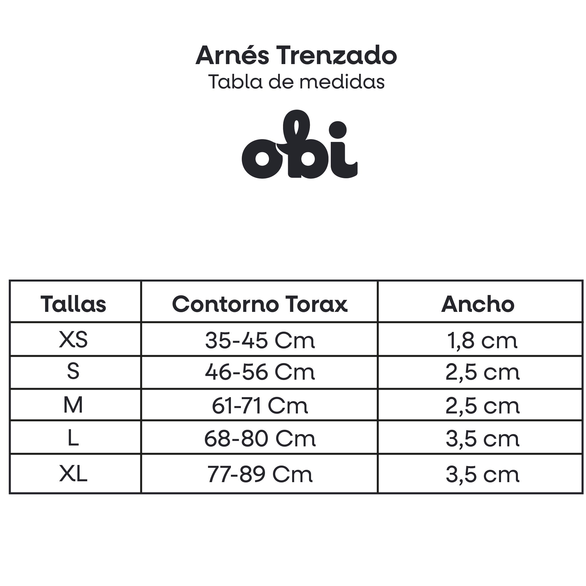 Arnés para perro trenzado - ENZZO CANDY